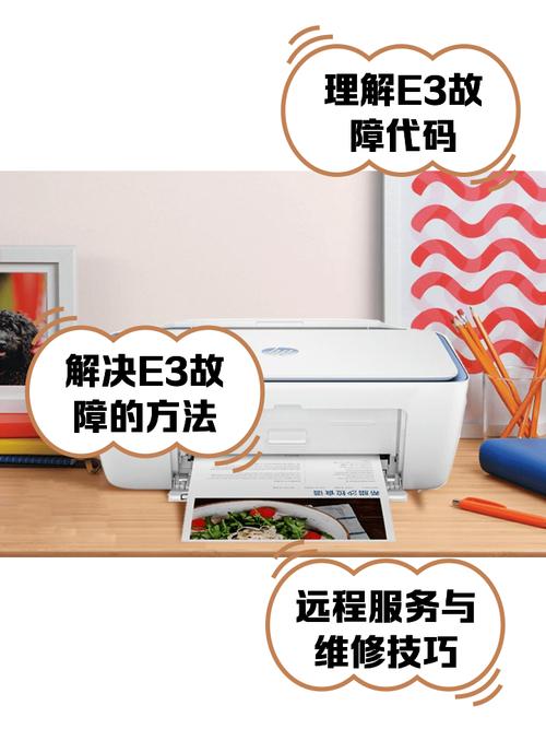 惠普打印机显示E3是什么原因啊?