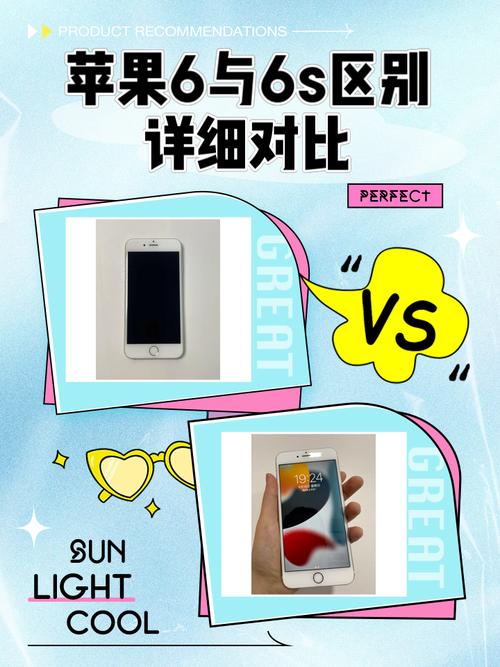 苹果iphone6s和苹果iphone6plus对比