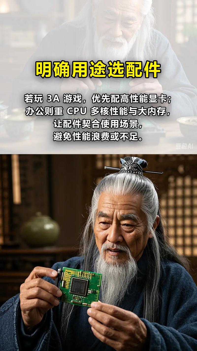 办公的台式电脑如何组装