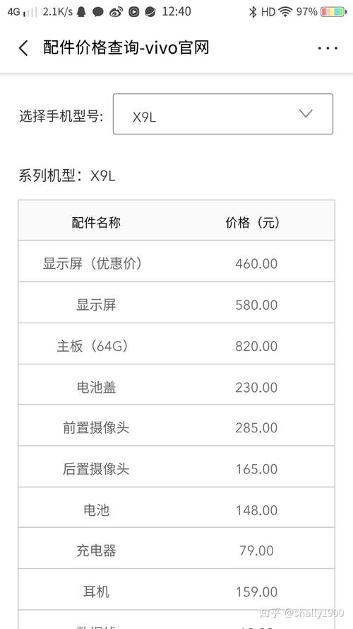 vivox9手机摔地上了,手机屏坏了,不能显示了,x9换一个屏要多少钱?急!