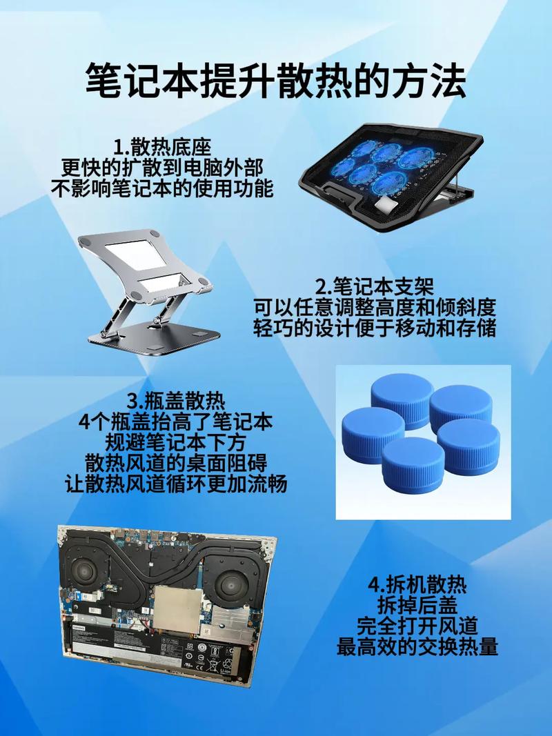 笔记本如何打开风扇散热?