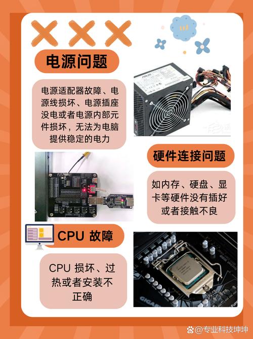 台式电脑主机开不了机是什么原因