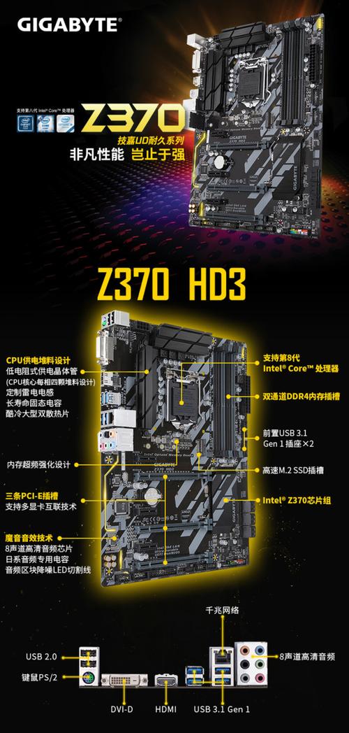 类似技嘉z370hd3这种主板配什么cpu性价比高