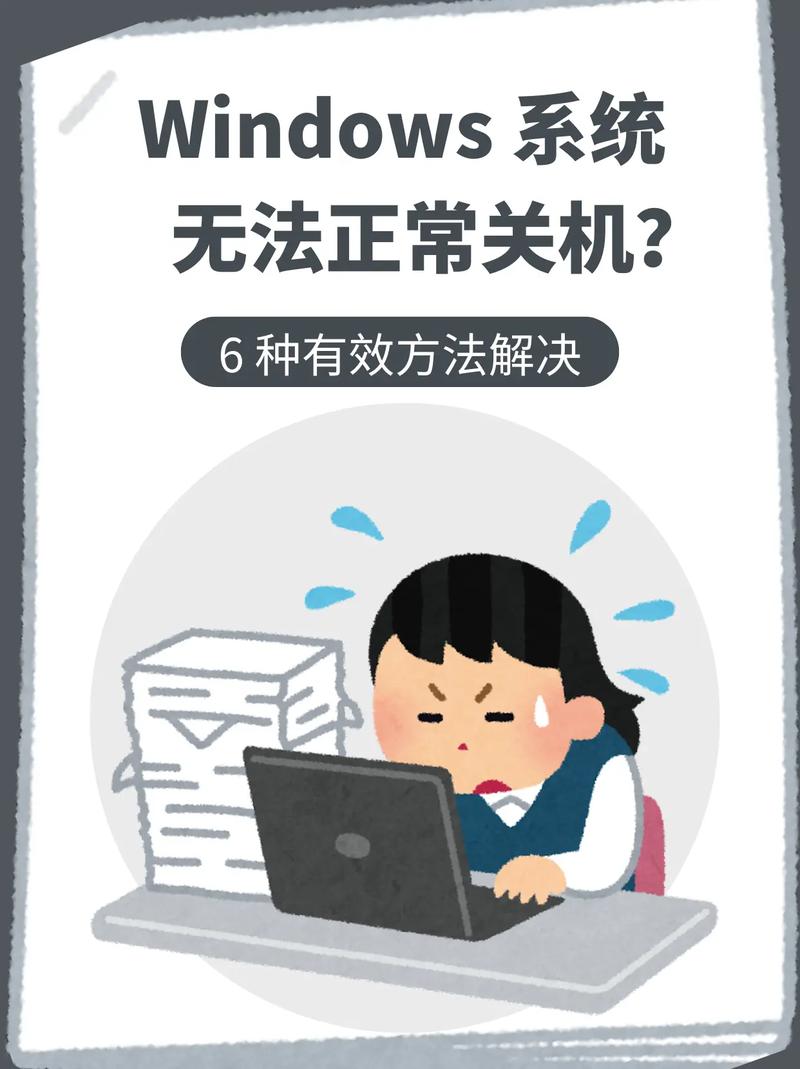 如何解决电脑无法关机?电脑正常就是关不了机!并且只能强制关机!