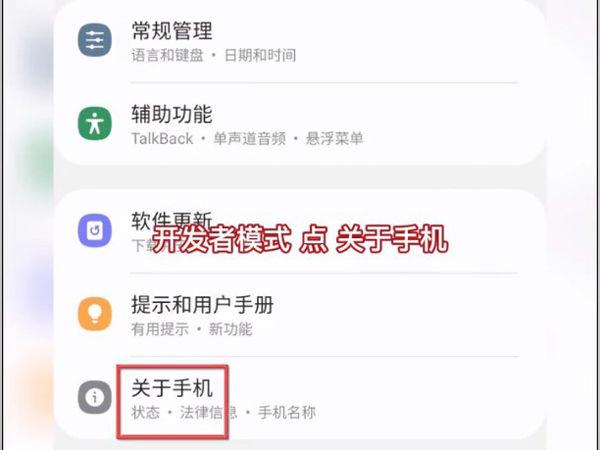 三星s21开发者选项最佳设置