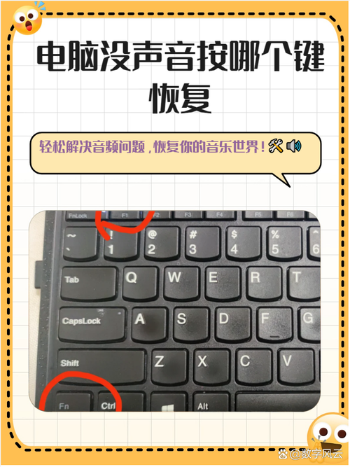 电脑没声音了怎么办?