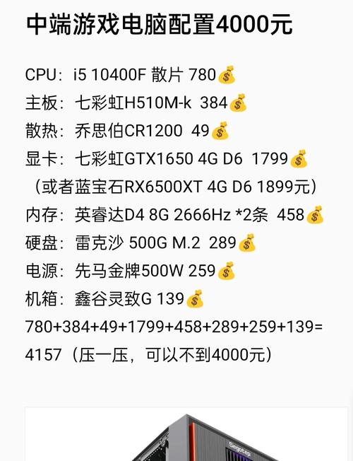 组装台式电脑怎么样配置比较好?