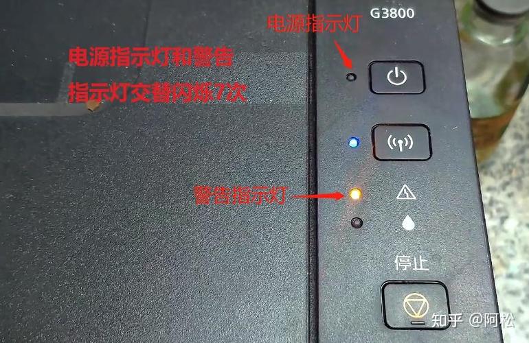 佳能mg2400故障灯闪烁
