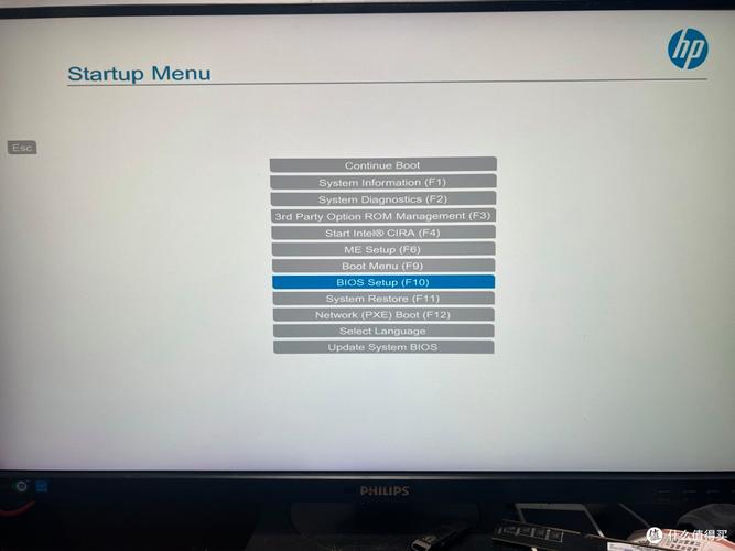 hp主机怎么进入bios