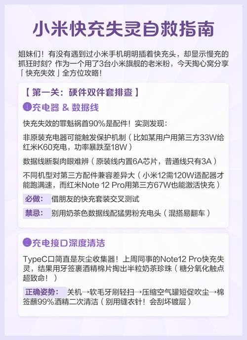 为什么小米快充充电器不能快充了?