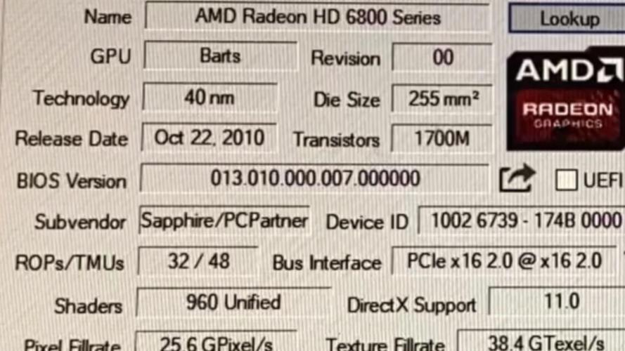 HD6850评测跑分参数介绍