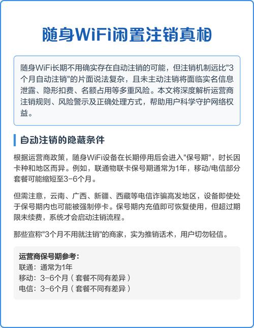 网上买的随身wifi不用了需要注销吗