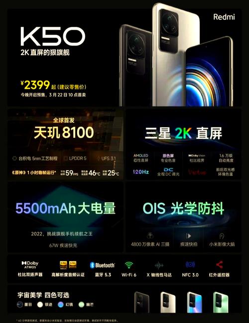 红米k50上市日期是什么时候?