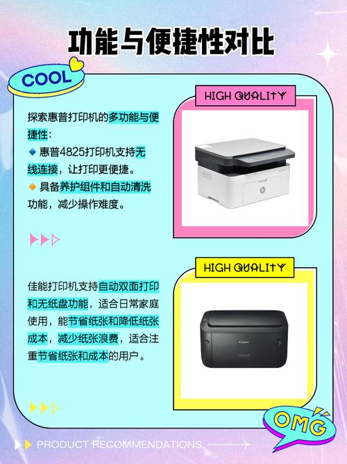 惠普和佳能哪个好家用