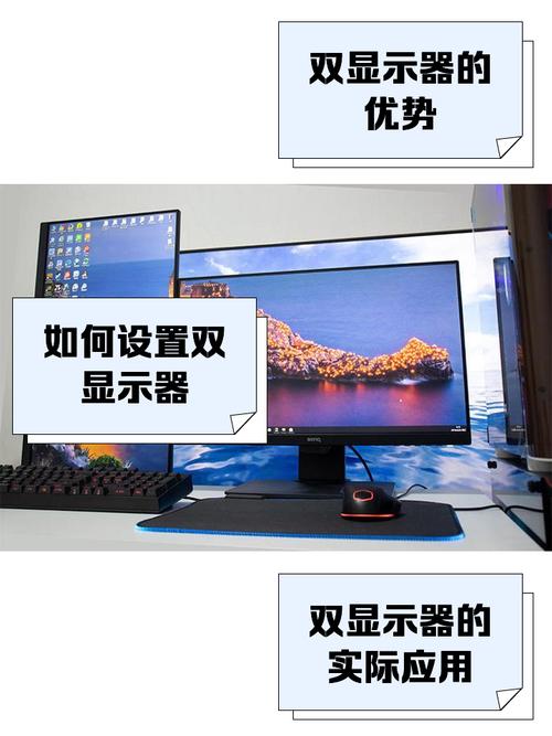 ...台式机电脑怎么同时连接一个显示器一个电视双屏显示