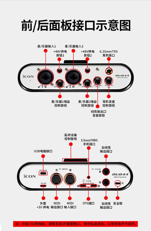 电子琴外置声卡电脑之间怎么连接
