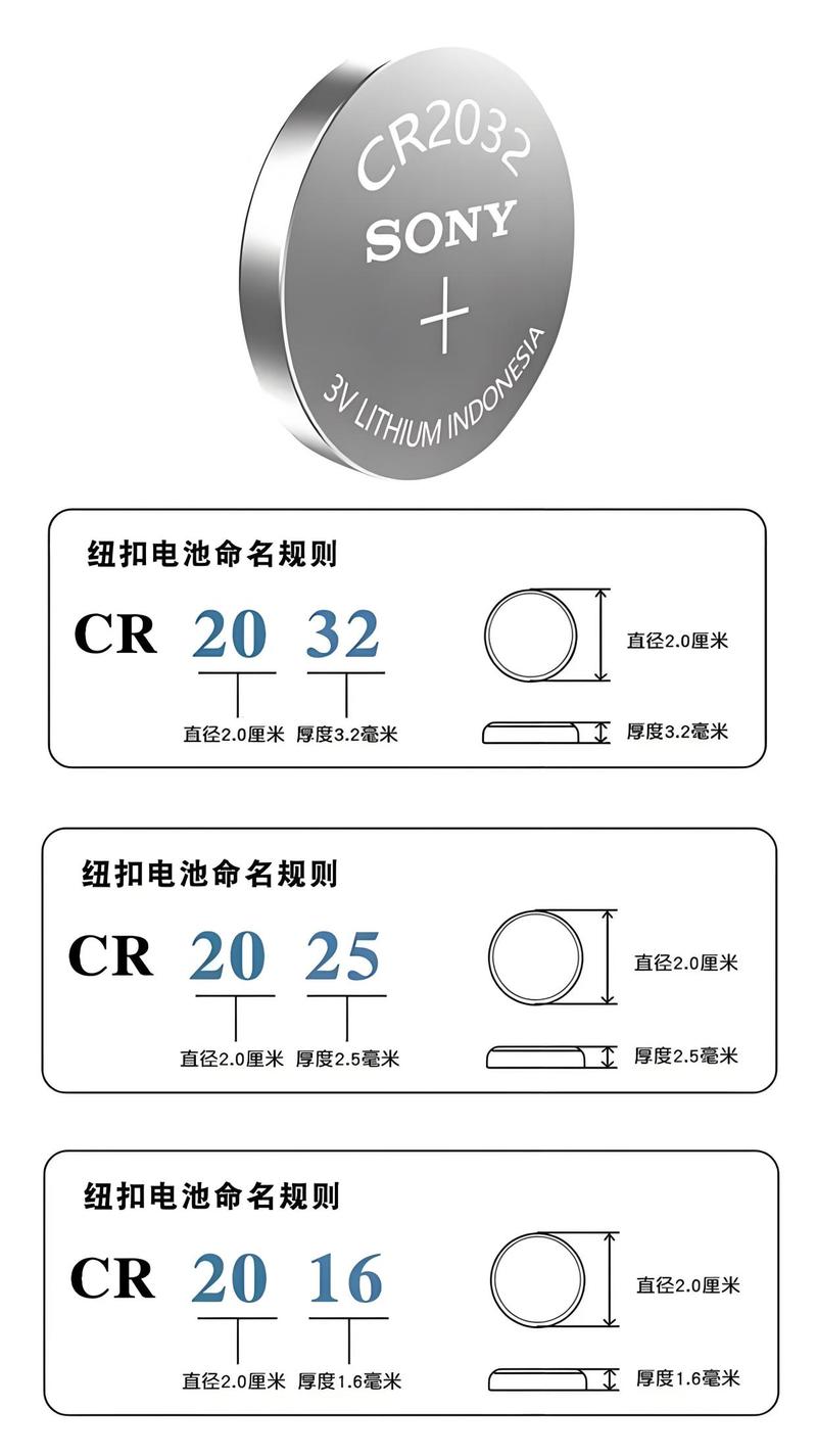 CR2032和CR2025的区别是什么