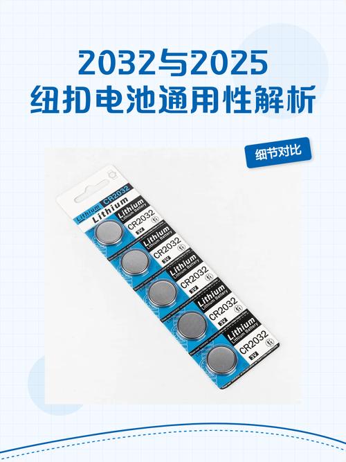 CR2025与CR2032这两种电池在各方面有怎样的不同之处